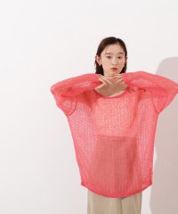 N Natural Beauty Basic/モヘヤブレンドオーバーニット/508338528