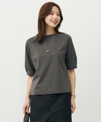J.PRESS LADIES（LARGE SIZE）/【洗える・抗菌防臭・接触冷感】ドライポンチ モックネック カットソー/508353891