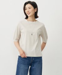 J.PRESS LADIES（LARGE SIZE）/【洗える・抗菌防臭・接触冷感】ドライポンチ モックネック カットソー/508353891