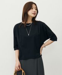 J.PRESS LADIES（LARGE SIZE）/【洗える・抗菌防臭・接触冷感】ドライポンチ ボートネック カットソー/508353892