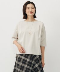 J.PRESS LADIES（LARGE SIZE）/【洗える・抗菌防臭・接触冷感】ドライポンチ ボートネック カットソー/508353892