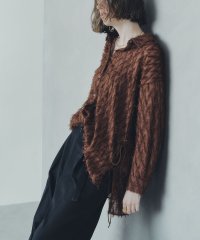YECCA VECCA/イェッカ ヴェッカ YECCA VECCA サイドリボンシアージャガードシャツ/508354058