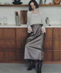 YECCA VECCA/イェッカ ヴェッカ YECCA VECCA シャイニーロングスカート/508354077