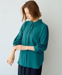 YECCA VECCA/イェッカ ヴェッカ YECCA VECCA ラインプリーツスリーブシャツ/508354088
