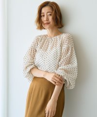 YECCA VECCA/イェッカ ヴェッカ YECCA VECCA シアードットジャガードブラウス/508354107