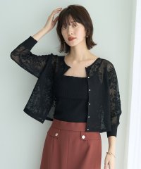 YECCA VECCA/イェッカ ヴェッカ YECCA VECCA [2SET]インナーセットレース柄カーディガン/508354110