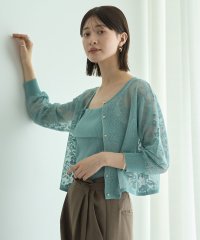 YECCA VECCA/イェッカ ヴェッカ YECCA VECCA [2SET]インナーセットレース柄カーディガン/508354110