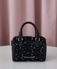 Maison de FLEUR/メゾン ド フルール Maison de FLEUR LINTONツイード2Wayミニボストンバッグ/508354148
