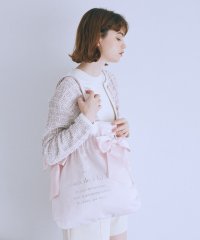 Maison de FLEUR/メゾン ド フルール Maison de FLEUR ダブルリボンギャザートートバッグ/508354151