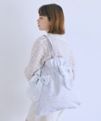 Maison de FLEUR/メゾン ド フルール Maison de FLEUR ダブルリボンギャザートートバッグ/508354151