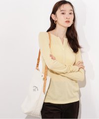 N Natural Beauty Basic/ヘンリーネックシアーカットソー/508354183