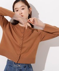 N Natural Beauty Basic/シアーカフスコンパクトカーデ/508354185