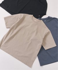 B.C STOCK/【接触冷感/速乾】リップストップメッシュ テイクイットイージー クルーネックTシャツ/508354732