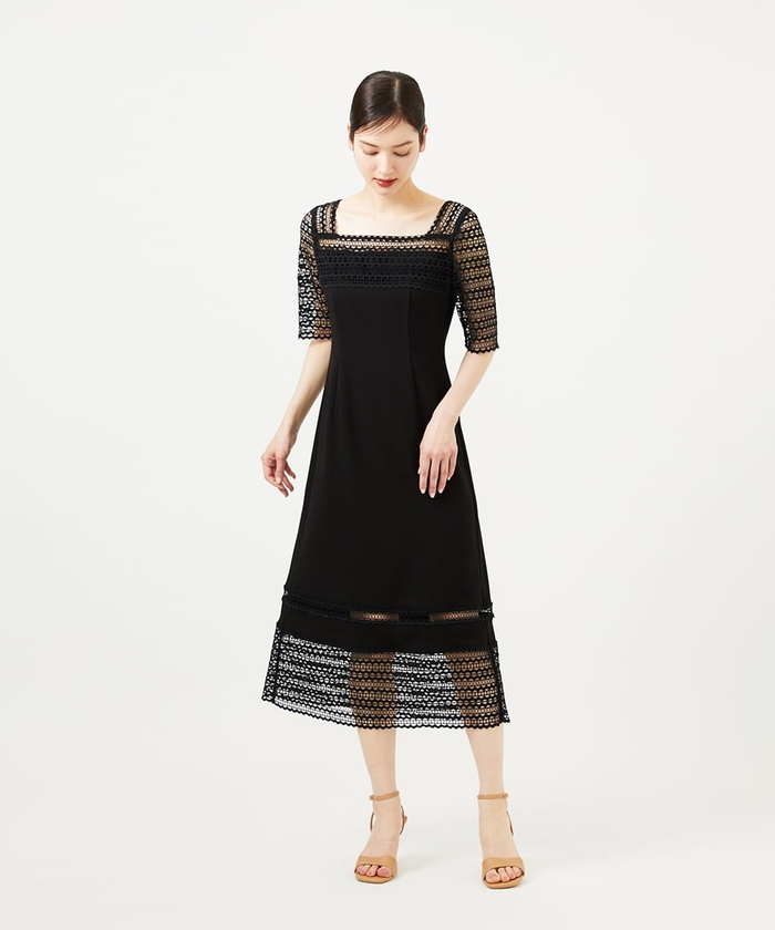 ケミカルレースドレス(508355327) | シビラ(Sybilla) - d fashion