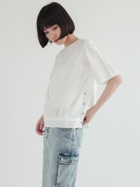 LASUD/ラシュッド LASUD フリルデザインカットソー/508355358