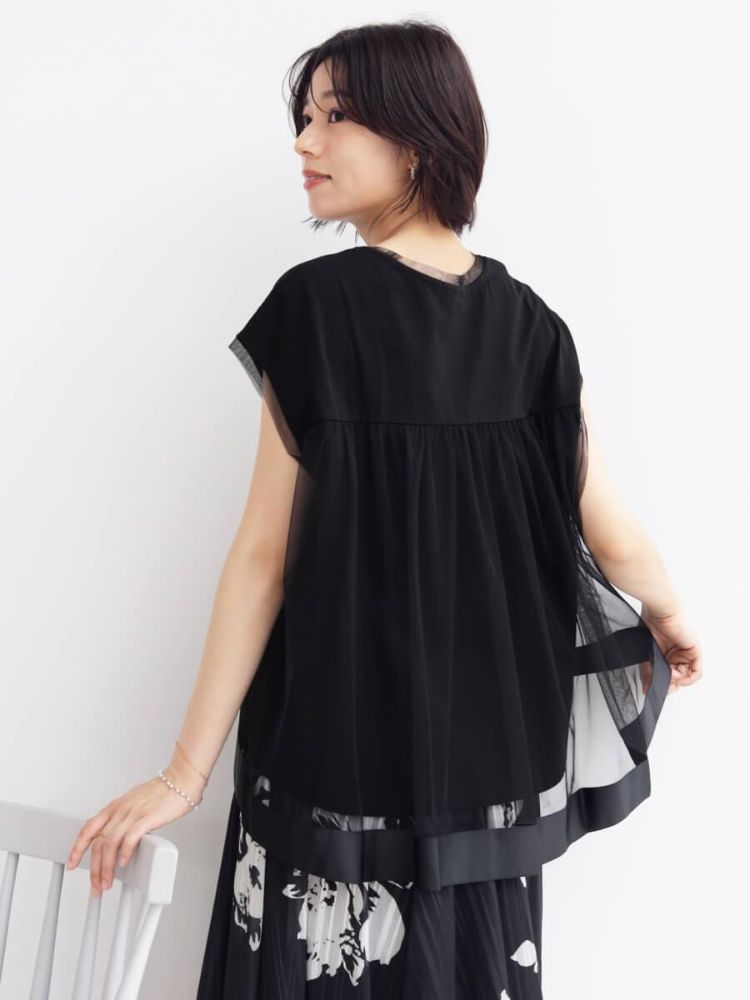 交渉中 ご購入不可 FENNEL　フェンネル　トップス　カットソー　シャツ ボリュームチュールスリーブカットソー - FENNEL - FENNEL
