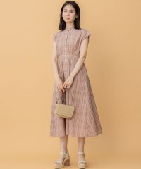 KUMIKYOKU（LARGE SIZE）/ラメシアーチェック ワンピース/508355944