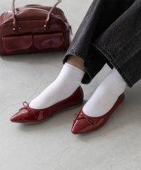 Menue/メヌエ Menue ふわカル ポインテッドトゥバレエシューズ/506949162
