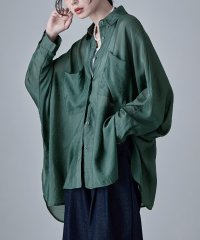 etoll./エトル etoll. ドルマンスリーブオーバーシアーシャツ/508096805
