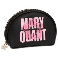 MARY QUANT/マリークワント MARY QUANT クリアデイジーピンクロゴ ラウンドポーチ/508349770