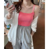 miniministore/ミニミニストア miniministore リブニットキャミソール ダブルストラップ/508356859