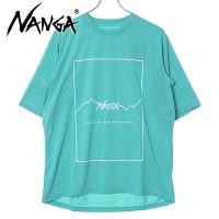 NANGA/ナンガ NANGA DRY MIX FRAME LOGO TEE WHT [N2500－1M509A]/508357539