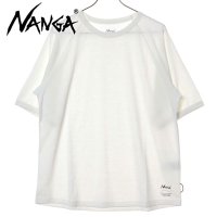 NANGA/ナンガ NANGA DRY MIX RAGLAN SLEEVE TEE WHT [N2500－1M513A]/508357541