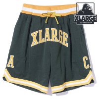XLARGE/エクストララージ XLARGE BASKETBALL SHORTS GREEN [101252031016]/508357572
