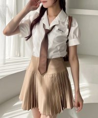 NICE CLAUP/OLIVE des OLIVE OUTLET/【one after another】ネクタイ付きシャツ/508357763
