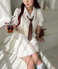 NICE CLAUP/OLIVE des OLIVE OUTLET/【one after another】ニットミニセットアップ/508357768