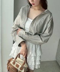 NICE CLAUP/OLIVE des OLIVE OUTLET/【one after another】フードシャツ/508357885