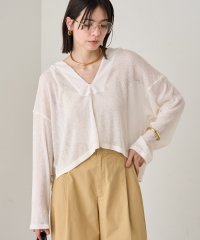 PAL OUTLET/【Loungedress】メッシュショートフーディー/508357907