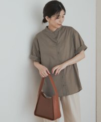 URBAN RESEARCH DOORS/製品染めロールスリーブブラウス/508357932