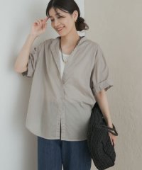 URBAN RESEARCH DOORS/製品染めロールスリーブブラウス/508357932