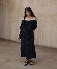 DECADE CLASSIC/ディケイドクラシック DECADE CLASSIC DECADE CLASSIC シャーリングロングワンピース/508357994