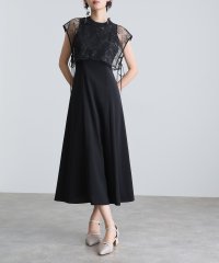 PourVous/プールヴー PourVous スパンコールレースリボンフレアスカートパーティードレスセレモニーロング&ノースリーブ結婚式二次会フォーマルオケージョンドレス同窓会/508358191