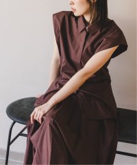 NOBLE/ウエストシェイプコットンシャツ/508358246