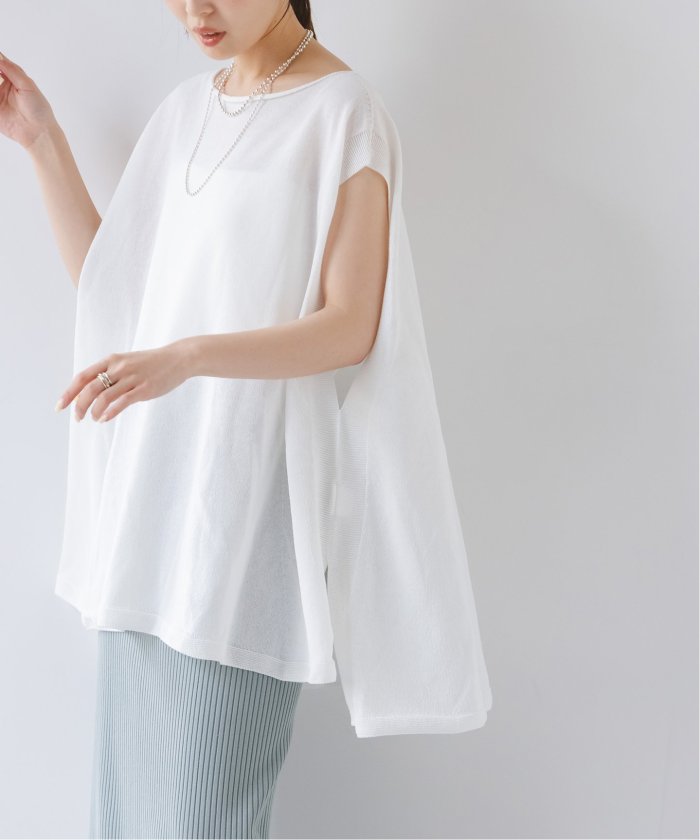 NOBLE【洗える】RY/PL テントラインプルオーバー セール】【洗える】RY/PL テントラインプルオーバー(508358251