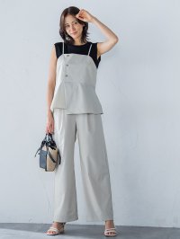 LAUTREAMONT/ロートレアモン LAUTREAMONT サテンコードワイドパンツ≪セットアップ対応/洗濯機で洗える≫/508358434