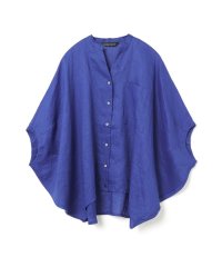 mizuiro ind/mizuiro ind リネンスタンドカラーコクーンシャツ/508358450