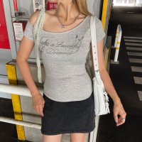 non-hedge/ノンヘッジ non－hedge レース紐ワンショルダートップス/508358457