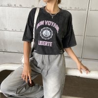 non-hedge/ノンヘッジ non－hedge ダメージブリーチショートTシャツ/508358458