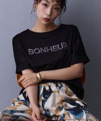 NICOLE white/刺繍ロゴTシャツ/508331515