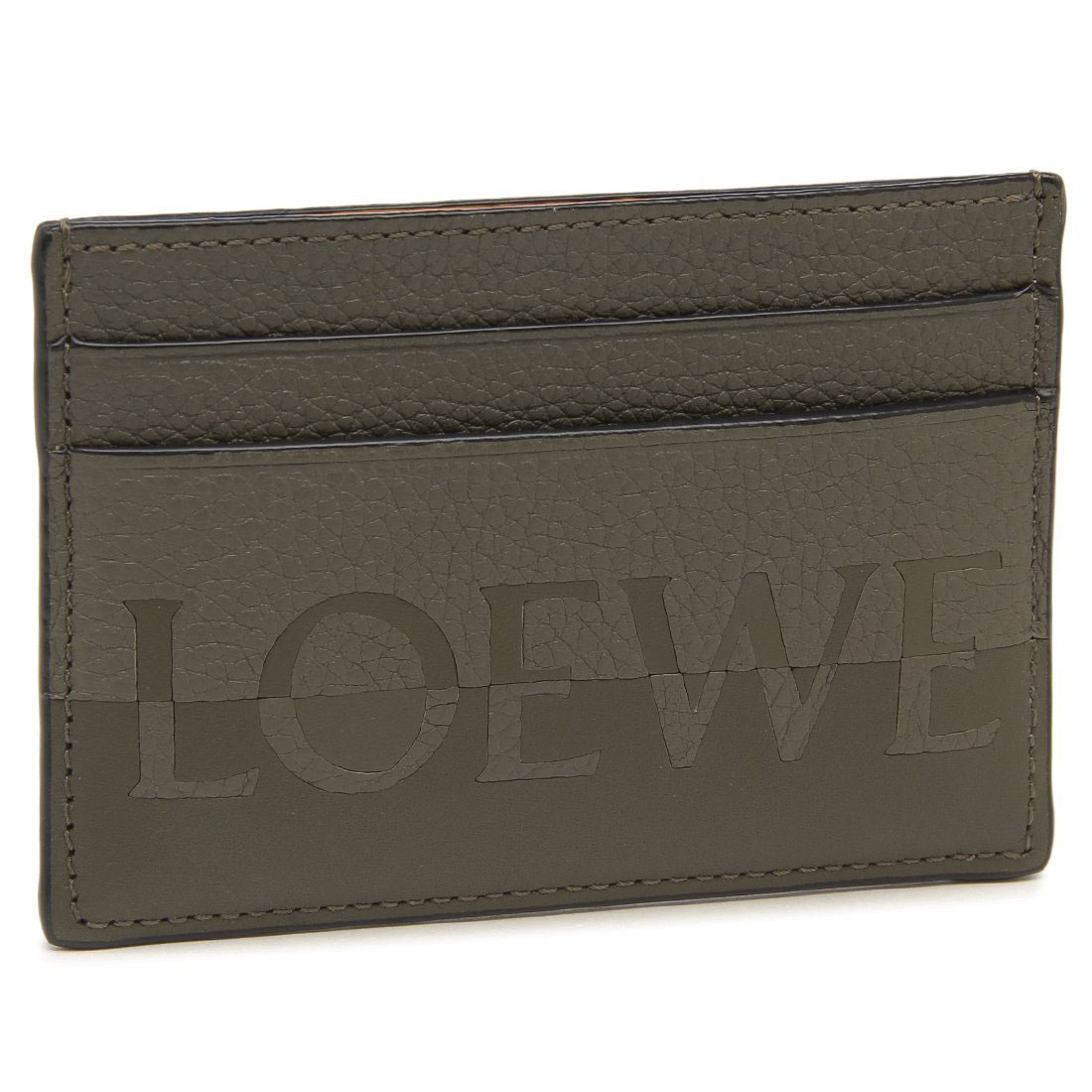 LOEWE 名刺入れ ダークグリーン レザー - メルカリ