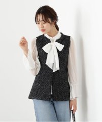 PROPORTION BODY DRESSING/ビッグリボン楊柳ブラウス/508358944