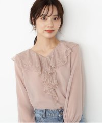 PROPORTION BODY DRESSING/レースフリル楊柳ブラウス/508358945