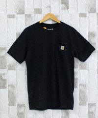 Carhartt/カーハート Carhartt リラックスフィット BIGロゴ バックプリント グラフィック Tシャツ Relaxd Fit Lightweight Pocket/508359122