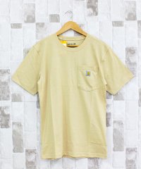 Carhartt/カーハート Carhartt リラックスフィット BIGロゴ バックプリント グラフィック Tシャツ Relaxd Fit Lightweight Pocket/508359122