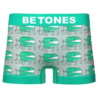 BETONES/ビトーンズ BETONES ボクサーパンツ ボクサーブリーフ アンダーウェア メンズ 吸汗 速乾 ブラック レッド グリーン 黒 【返品不可商品】/508359166
