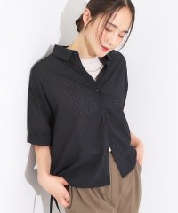 SHOO・LA・RUE Cutie Blonde/キューティーブロンド Cutie Blonde シアーチェックドロストシャツ/508359274
